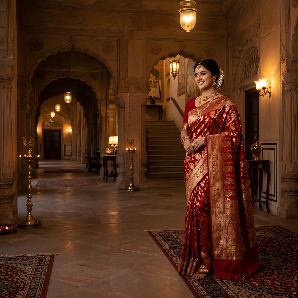 Elegant Banarasi Silk Saree