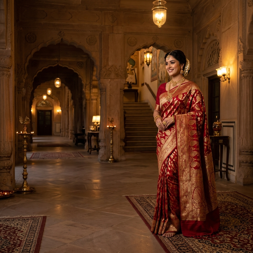 Elegant Banarasi Silk Saree